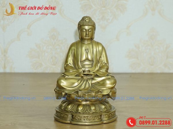 tượng phật a di đà cao 20cm - 01