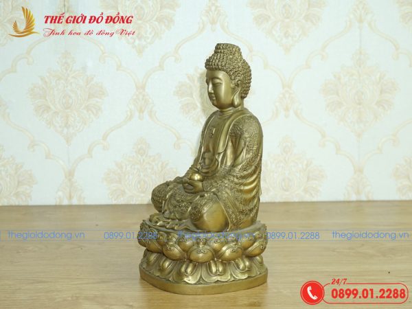 tượng phật a di đà cao 30cm - 03