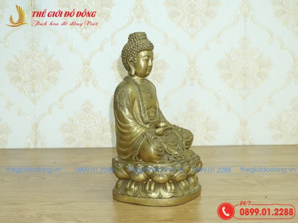 tượng phật a di đà cao 30cm - 06