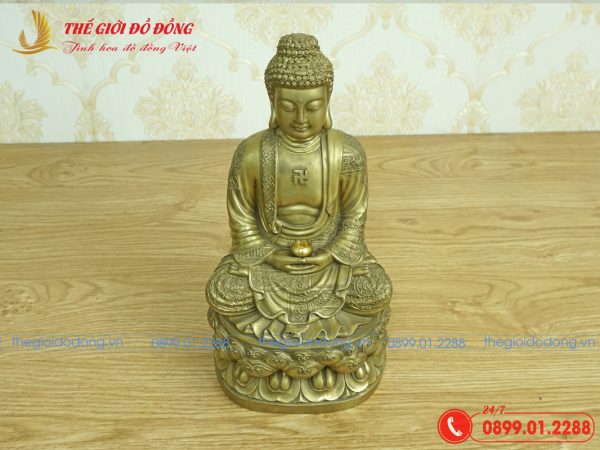 tượng phật a di đà cao 30cm - 08