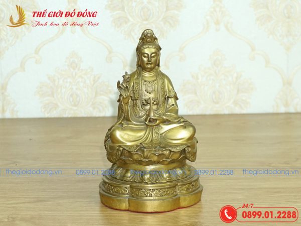 tượng phật bồ tát cao 20cm - 01