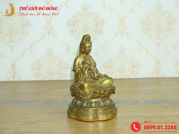 tượng phật bồ tát cao 20cm - 05